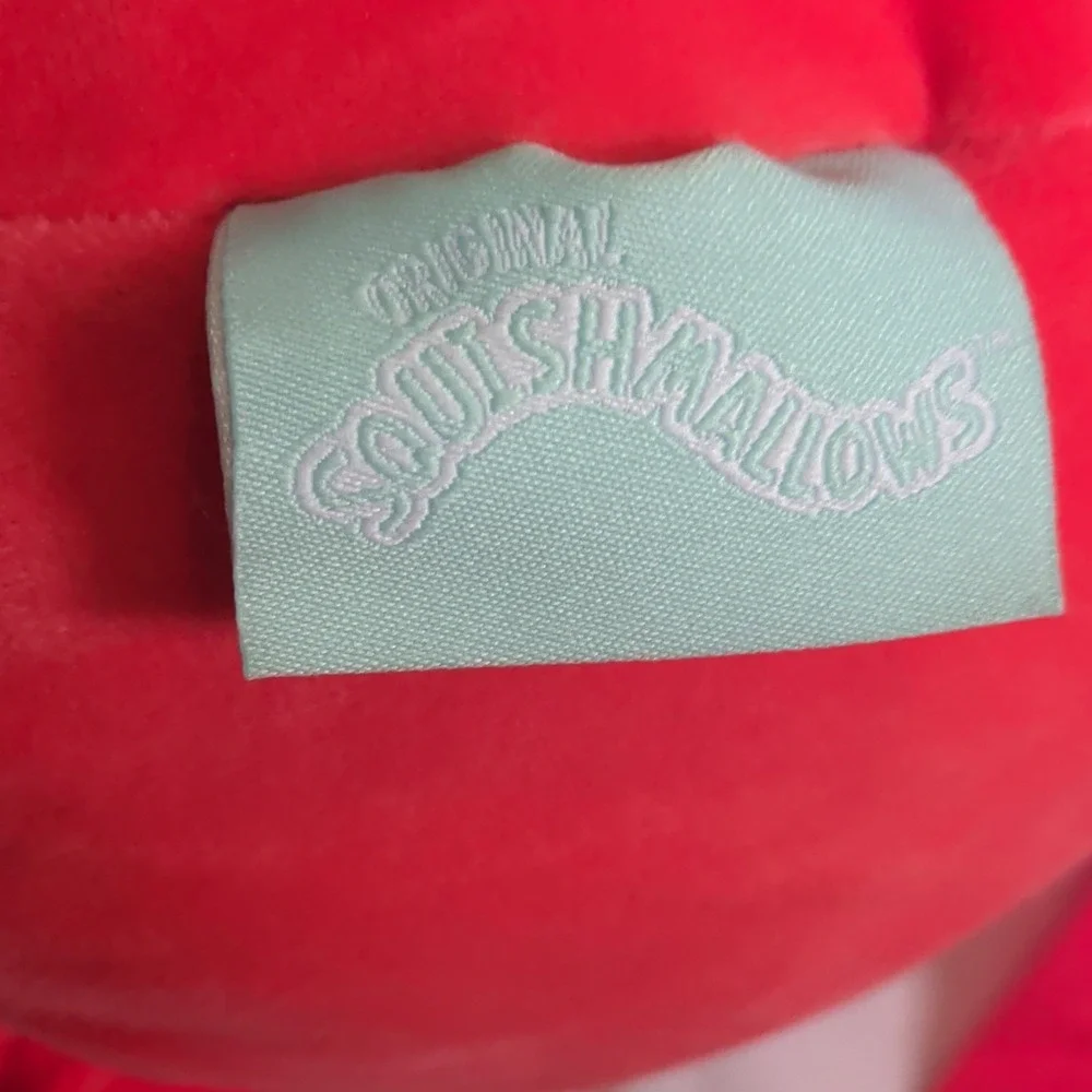 Squishmallows red cream